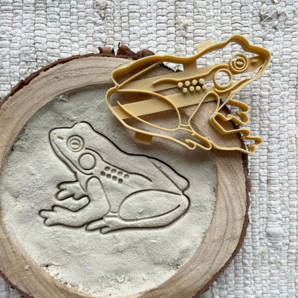 Dorosła żaba – wykrojnik