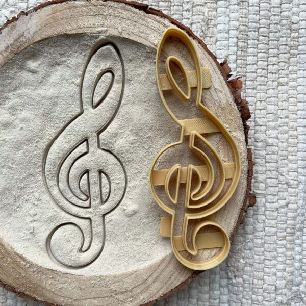 Klucz wiolinowy – wykrojnik