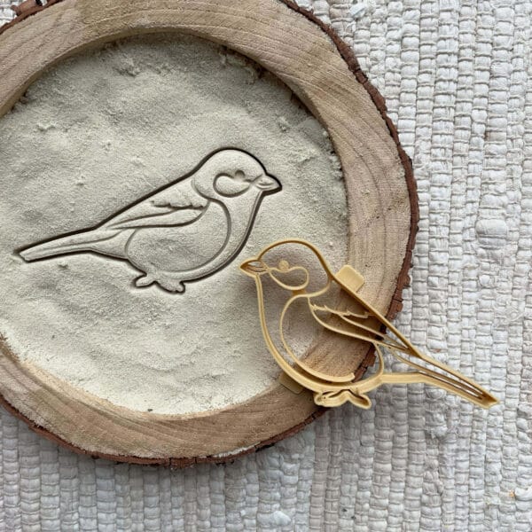 Sikorka bogatka - wykrojnik